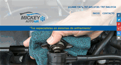 Desktop Screenshot of mickeyautoservicepr.com